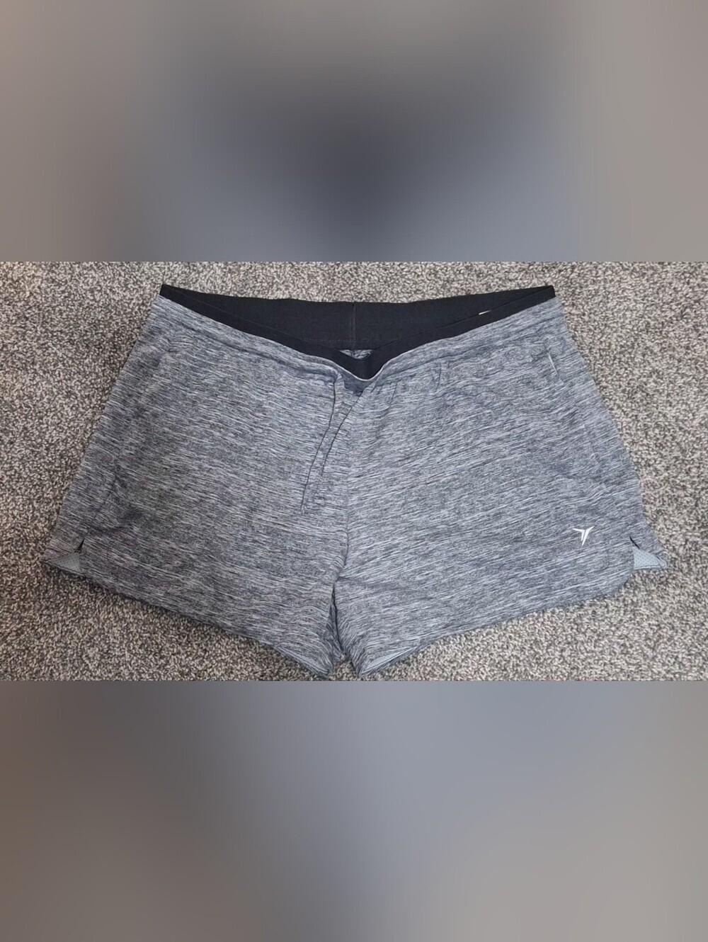 Lrg Old Navy Active Heather Gray Performance Shorts